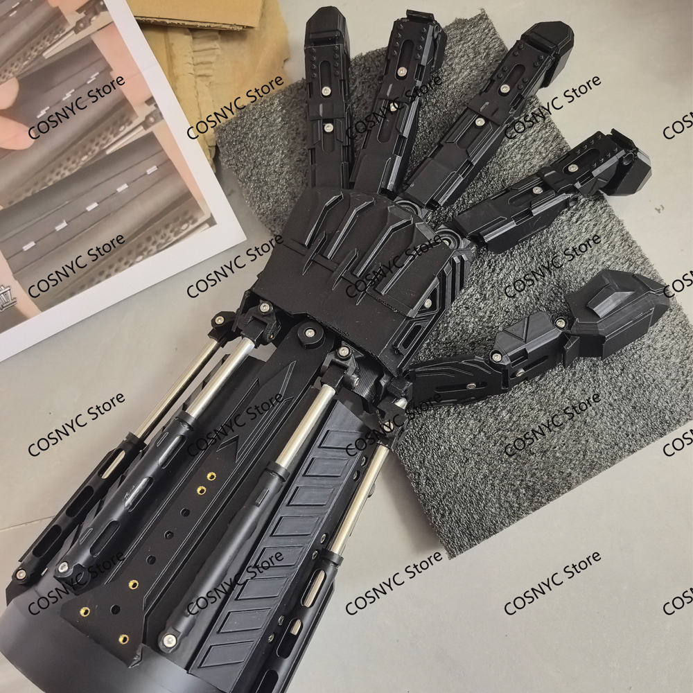 Cosplay Prop 3D Print - Wearable Machinery Gauntlet Cyberpunk Taktischer Handschuh