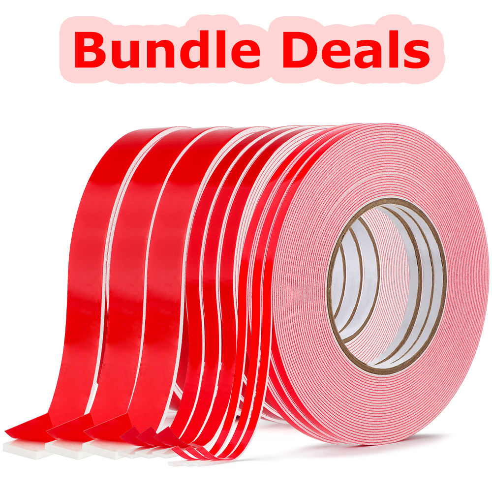 Craft Foam Roll - Bundle-Angebote, doppelseitig klebende Schaumstoffrolle, 1/2/3 mm