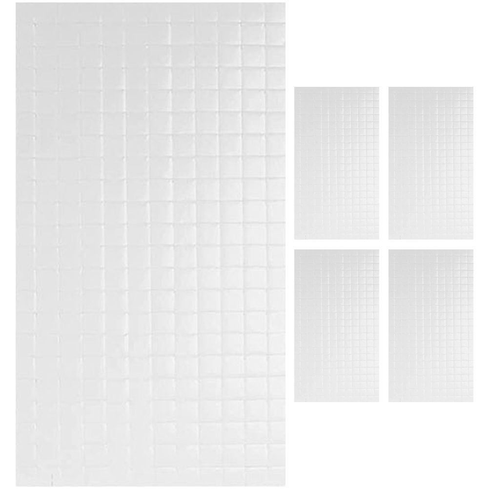 Eva Foam Sheet - 5 Blatt Schaumstoffpunkte, Schaumstoffquadrate, Bastelbedarf, doppelseitiges