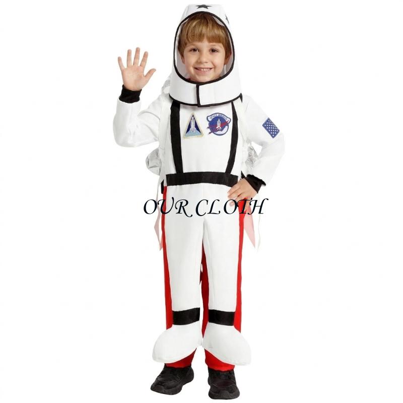 Detachable Cosplay Prop - Polyester-Astronautenanzug mit angebrachtem Raketendekor, geeignet für