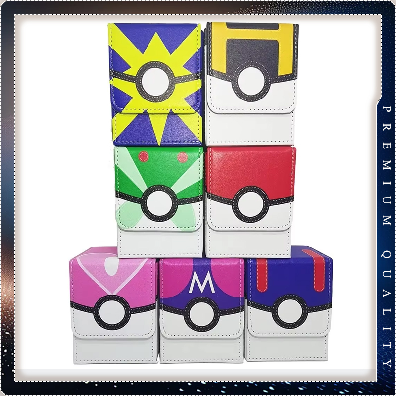 Pokeball Cosplay Prop - Pokemon Master Ball PTCG-Kartenaufbewahrungsbox für Pokemon