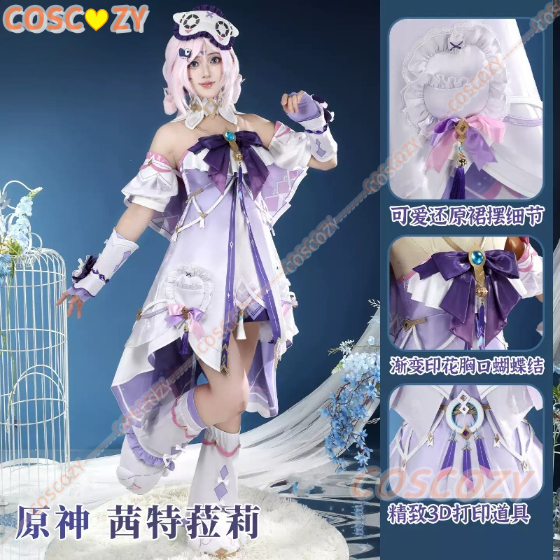 Cosplay Prop Bow - Genshin Impact Citlali Cosplay-Kostüm Party-Perücke für