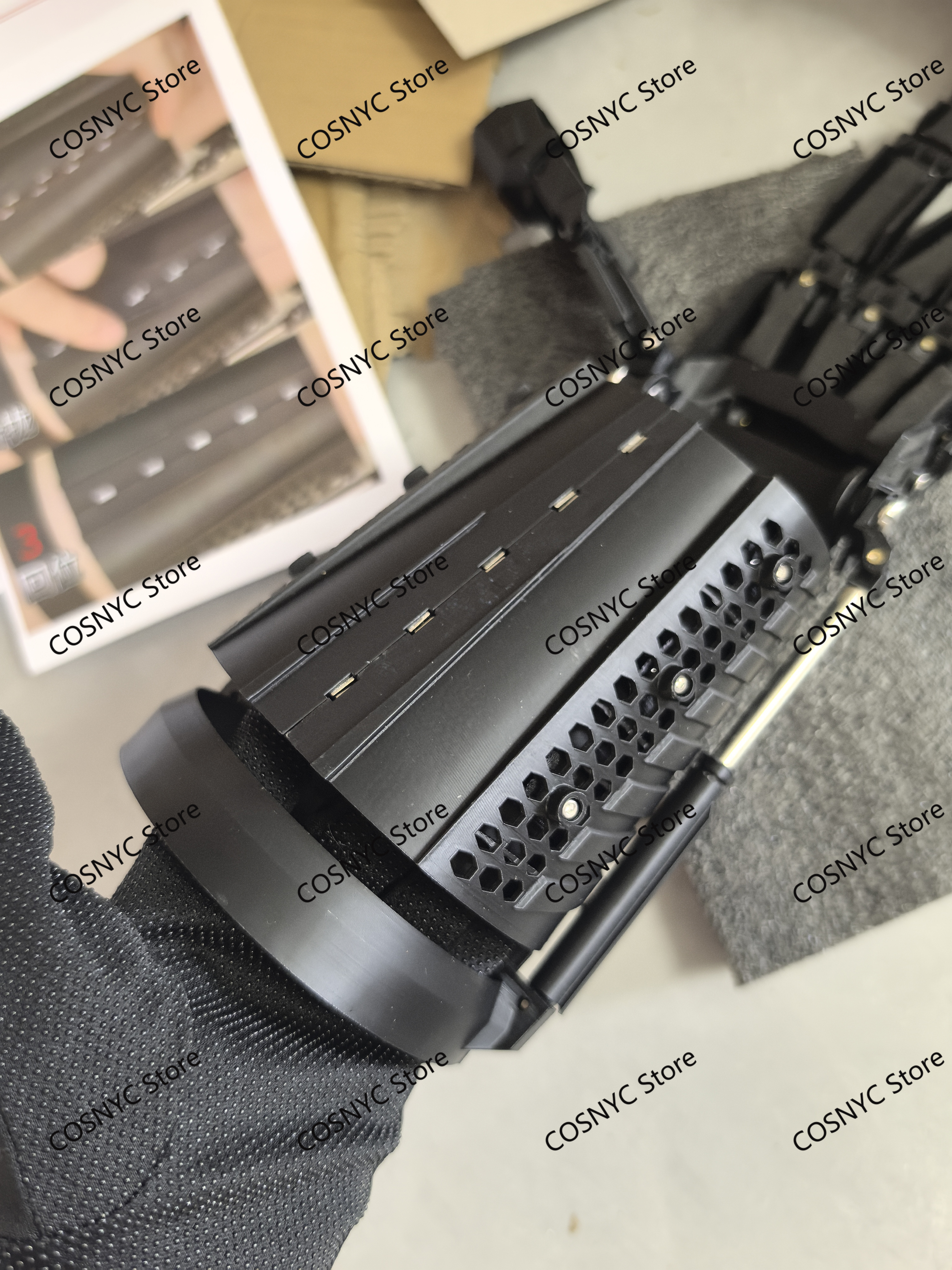 Wearable Machinery Gauntlet Cy – Cosplay Prop 3D Print Bewertung und Preis