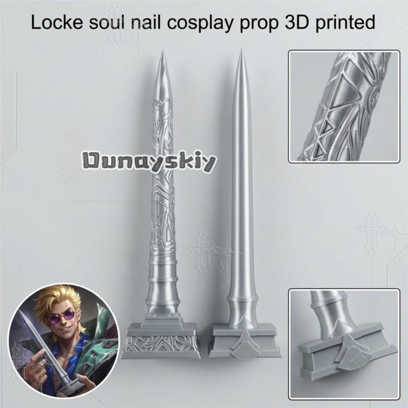 KS*27Locke The Ashen Exorcist  – Cosplay Prop 3D Print Bewertung und Preis
