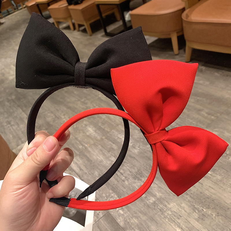 Süße Mädchen Rot Große Schleif – Cosplay Prop Bow Bewertung und Preis