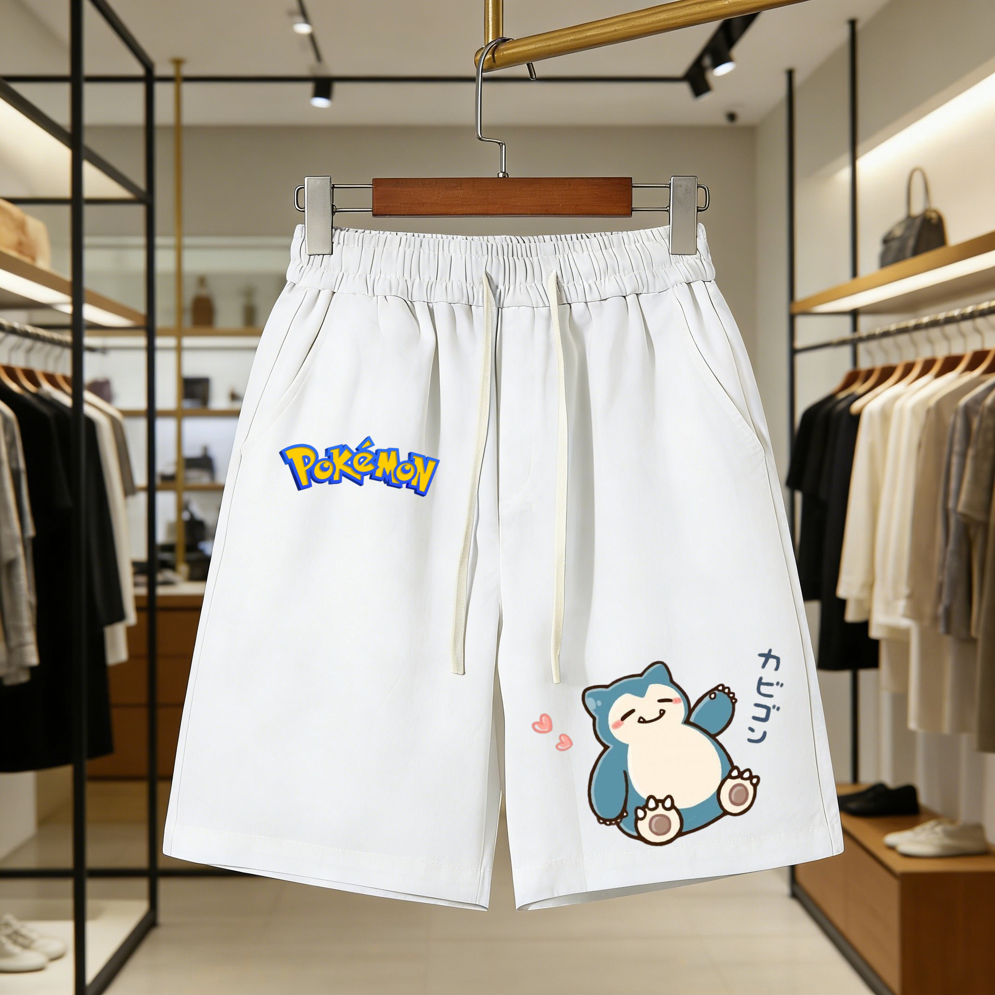 Pokemon Snorlax Mode-Shorts fü – Pokeball Cosplay Prop Bewertung und Preis