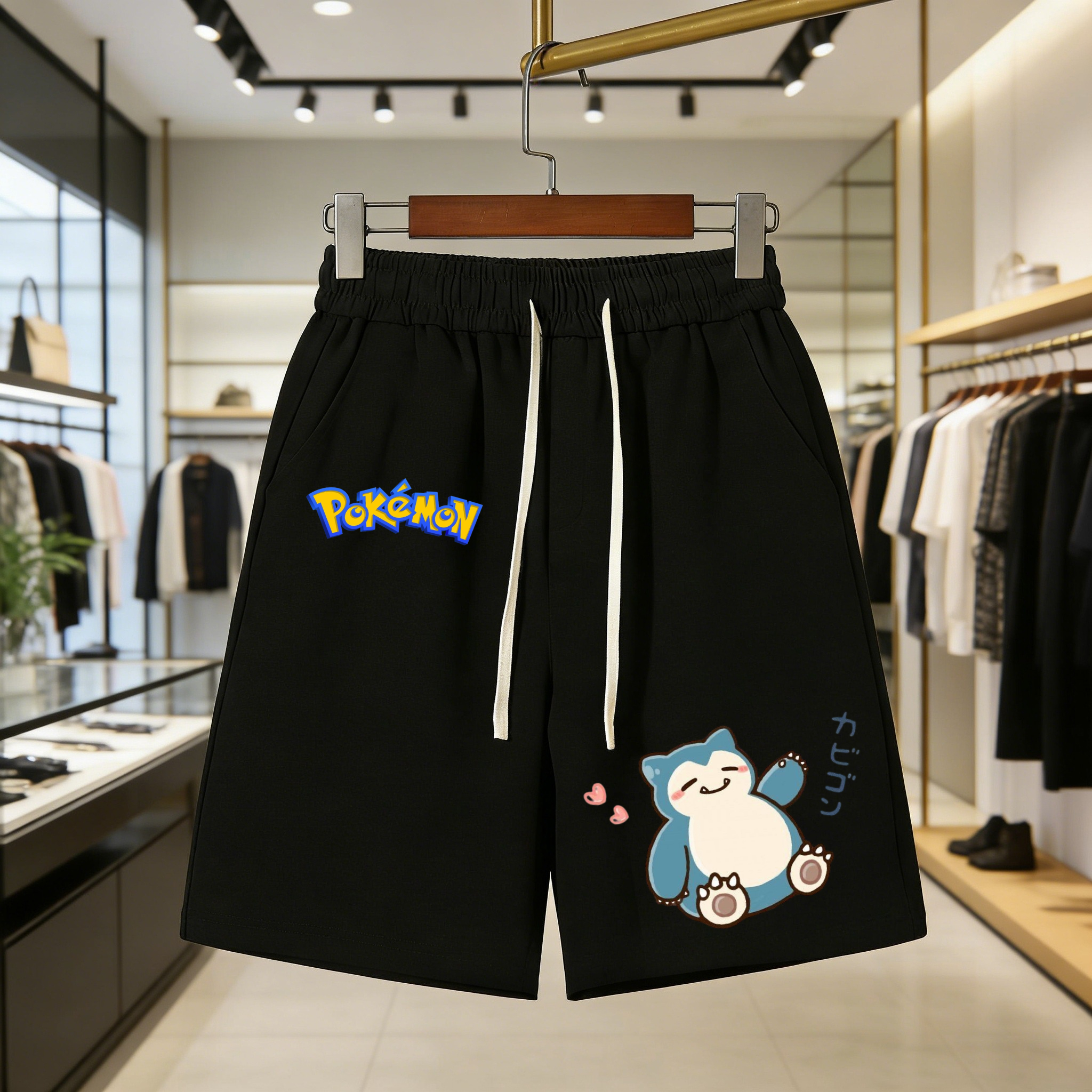 Pokemon Snorlax Mode-Shorts fü – Pokeball Cosplay Prop Bewertung und Preis