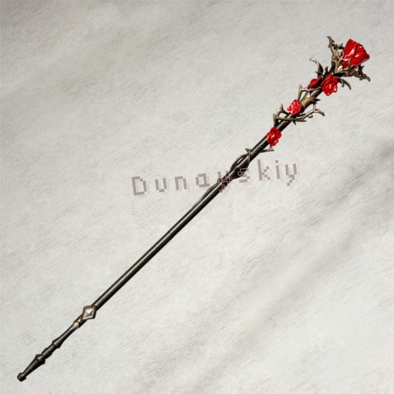 Sylus Staff Silver Wing Demon  – Cosplay Prop 3D Print Bewertung und Preis