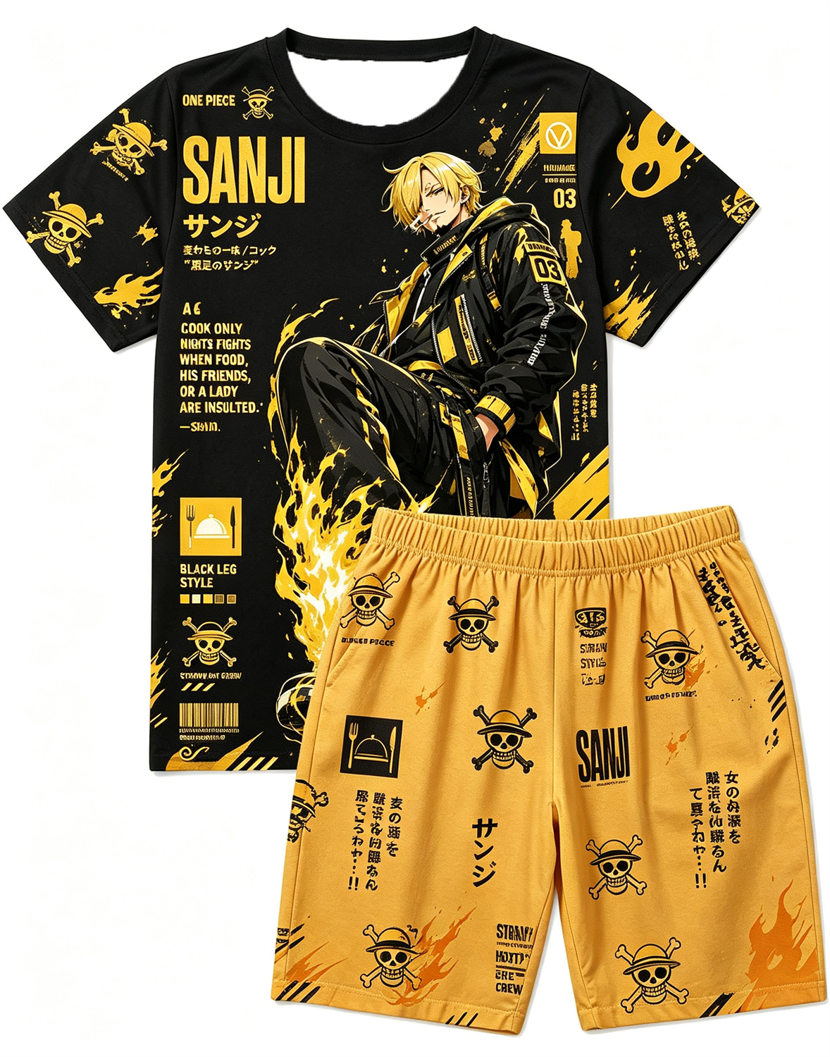 Bandai One Piece Sanji Black L – Cosplay Flame Prop Bewertung und Preis