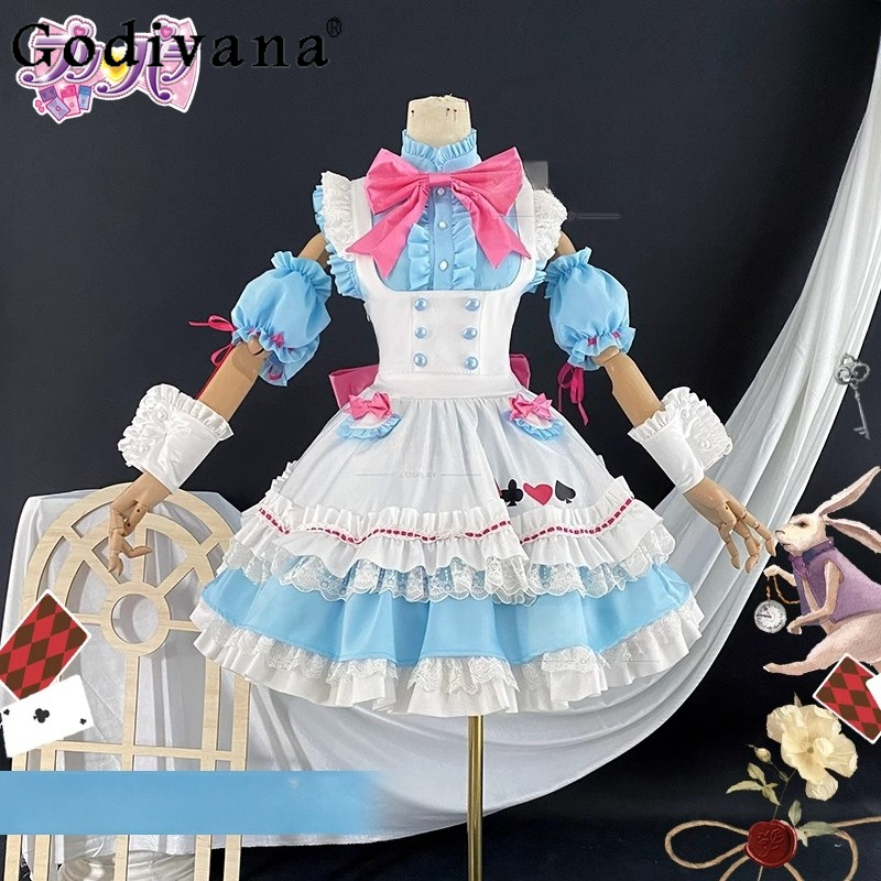 Süßes Uniform-Rock-Set für Fra – Cosplay Prop Bow Bewertung und Preis