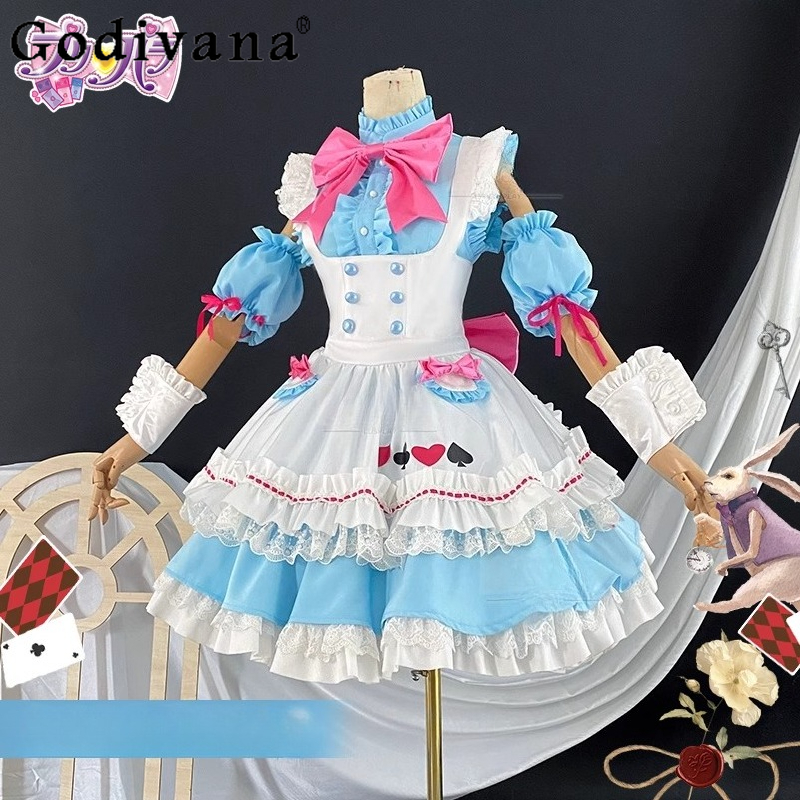 Süßes Uniform-Rock-Set für Fra – Cosplay Prop Bow Bewertung und Preis