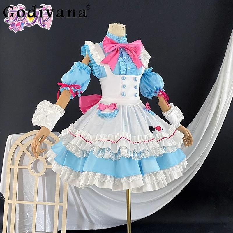 Süßes Uniform-Rock-Set für Fra – Cosplay Prop Bow Bewertung und Preis